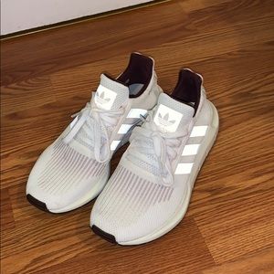 Adidas Swift Run White Sneakers